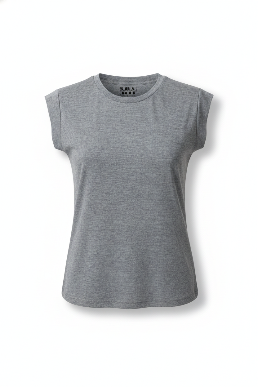Modern Shoulder Tee folded arm