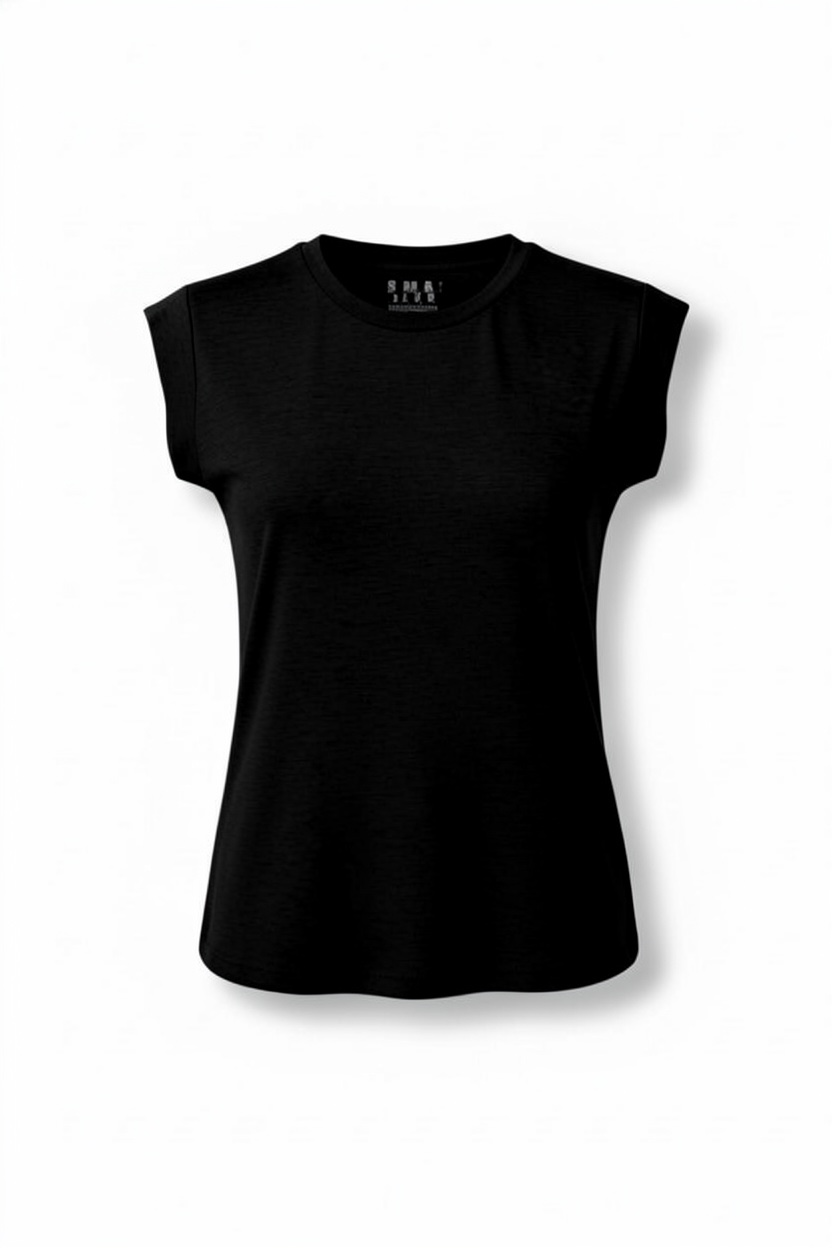 Modern Shoulder Tee folded arm